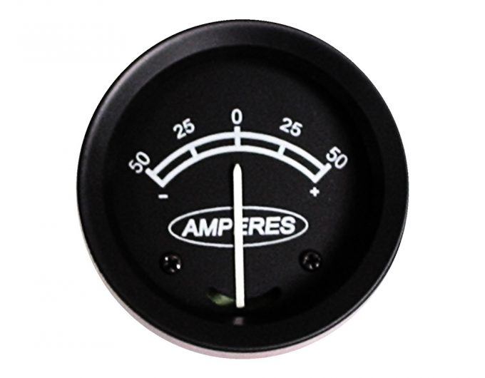 Amperímetro 60mm 50 Amperes