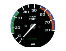 Tacômetro 8000 RPM Corcel / Del Rey 82/90