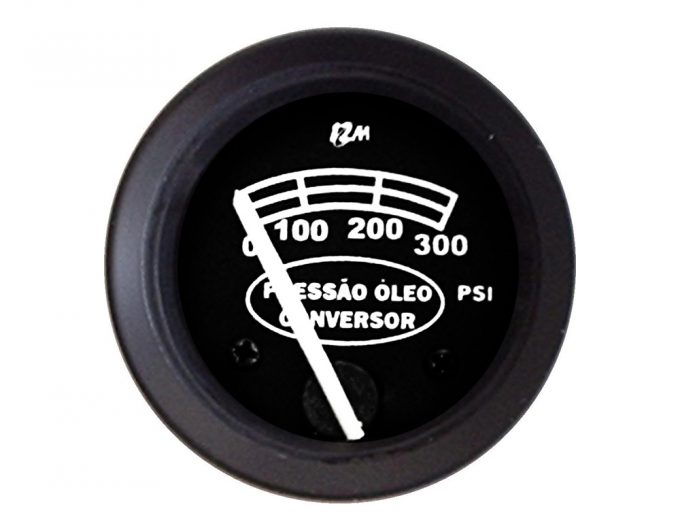 Manômetro Conversor 0-300Lb/pol – 52mm – 7/16×20