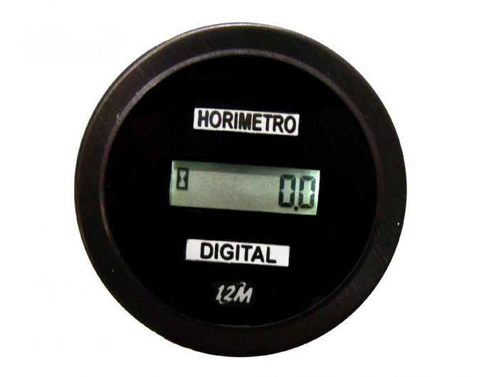 Horimetro Digital Bi Volts 52mm