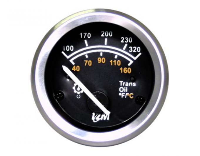 Termômetro Óleo Transmissão 52mm – 40-160ºC/105-320ºF – 24V