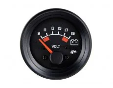 Voltímetro 9  19V 12V  60mm