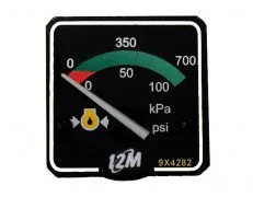 Manômetro Pressão do leo 0-700 Kpa 0-100 Psi