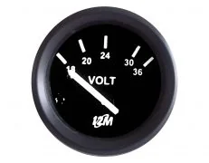 Voltímetro 18-36V  52mm  24V