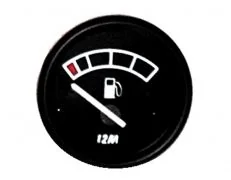 Indicador de Combustível 52mm 12V V=90 CH=0