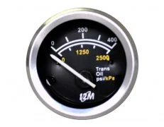 Manômetro do leo 0-400Psi 52mm  24V