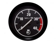 Tacometro 4000RPM 12V 60mm