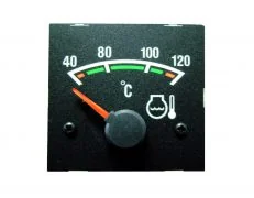 Termômetro da Água 40-120ºC Quadrado - 12V
