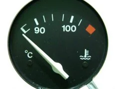Indicador de Temperatura Corsa Fundo Preto