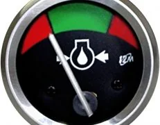 Manômetro do leo 0-100Lb/pol2  52mm  Rosca 3/824 Interna