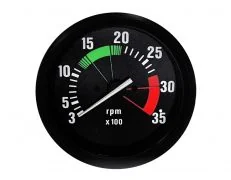 Tacometro 3500 RPM 700 Hz 100mm 12 volts