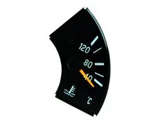Termômetro Elétrico 40  120ºC 12V  ½ Lua