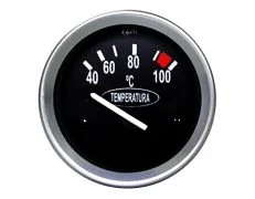 Termômetro Água 40-100ºC Red. 60mm Elétrico 12V