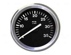 Tacômetro 3500 RPM 725HZ 12 Volts – 80mm