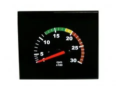 Tacometro 3000RPM 864Hz Quadrado – 24 Volts
