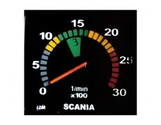 Tacometro 3000RPM 864Hz Quadrado – 24 Volts