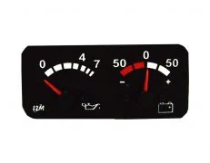 Combinado Ind. Pressão Óleo / Amperímetro