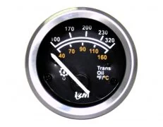 Termômetro leo Transmissão 52mm  40-160ºC/105-320ºF  24V