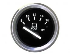 Voltímetro 8 – 16V – 52mm
