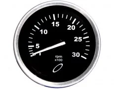 Tacometro Valmet 3000 RPM 865Hz 12V  80mm