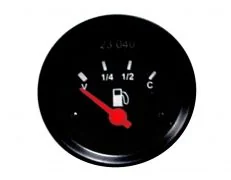 Brasília – Indicador Combustível Calibrado p/Bóia VDO 60mm 12V